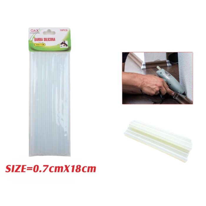 Elevador De Barra De Pegamento Transparente Fino, 10 Uds., 18X0,7 - Imagen 1