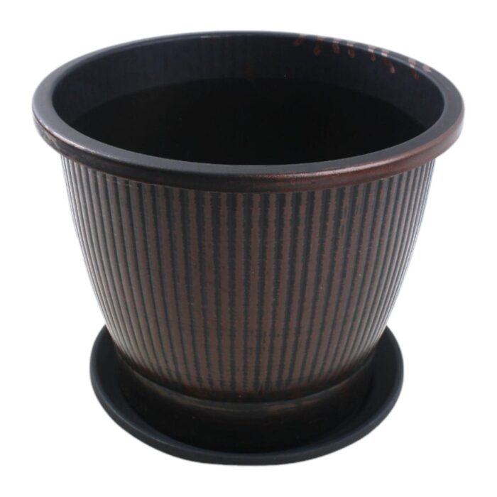 ZY1702S Maceta de plastico 24.5 x 20.5 cm - Imagen 1