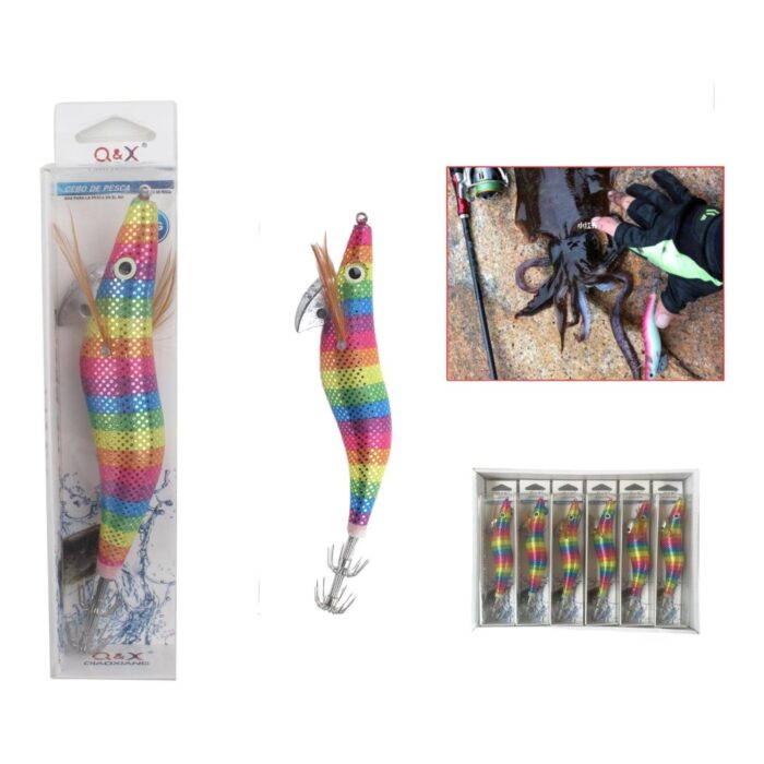 62353184 Camarones De Madera (Color Arcoiris) 4.0G - Imagen 1