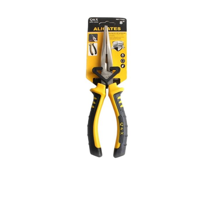 62353741 Alicates De Punta Fina Niquelados De 8 Pulgadas - Imagen 1