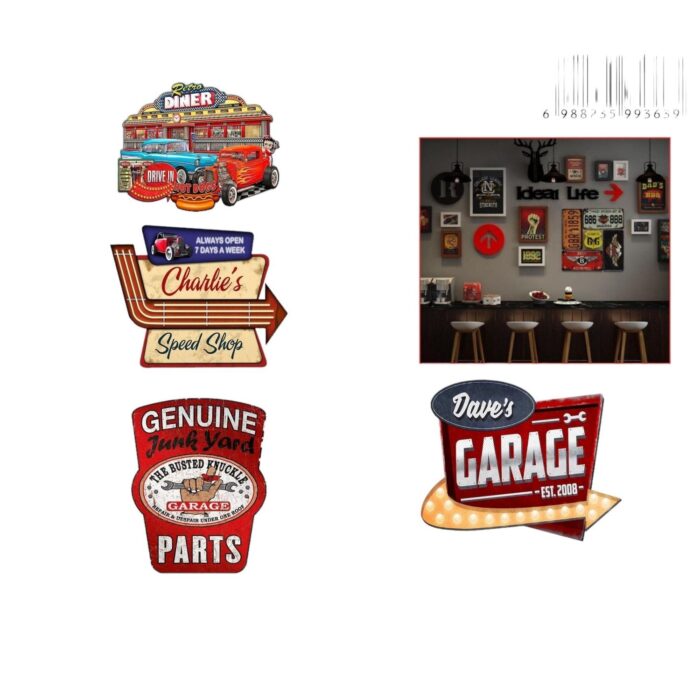 Pintura De Hierro Con Forma Especial 526.528.529.530 Mixta - Imagen 1