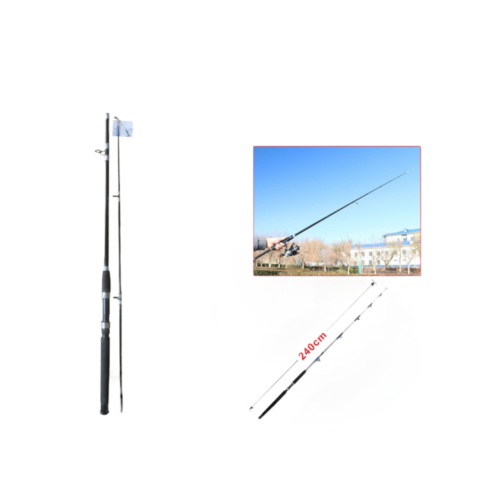 Varilla Enchufable Hueca Engrosada Y Endurecida De 2,4 Metros - Imagen 1