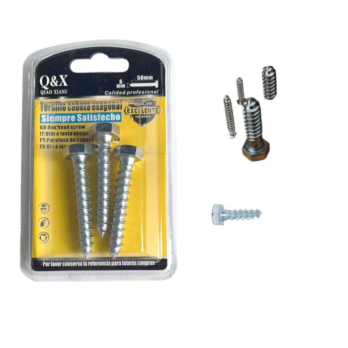 62353801 Tornillos Para Madera Hexagonales 8X50 - Imagen 1