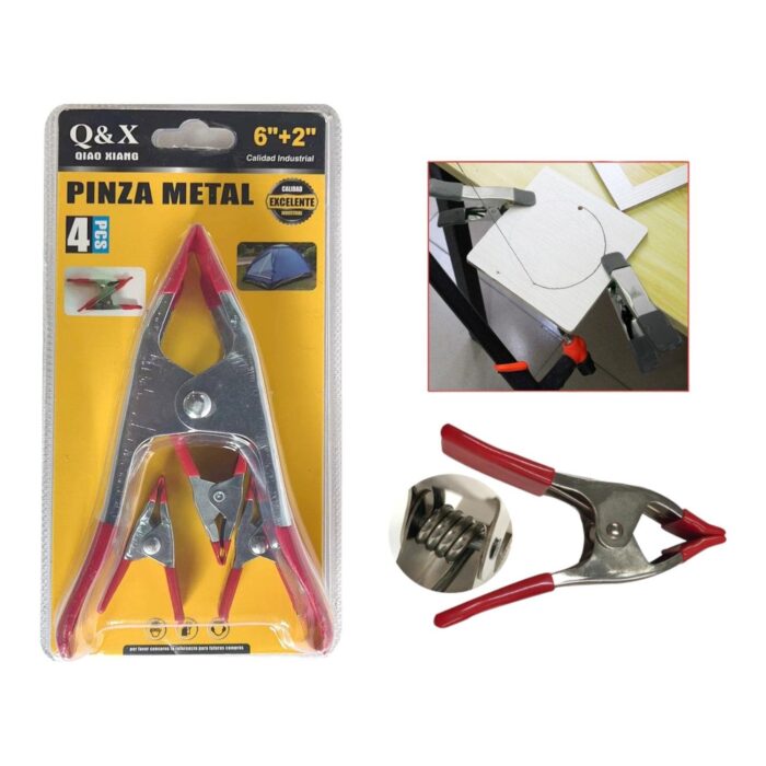 Combinaci¨®n De Clip De Pl¨¢stico Para Tienda De Campa?a De 4 Piezas De 6 Pulgada+ 2Pulgada - Imagen 1