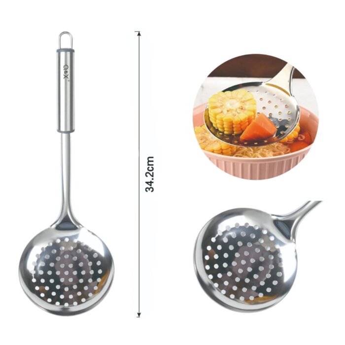 TXM29-52 Colador para freir con mango ovalado 34.2X12CM - Imagen 3