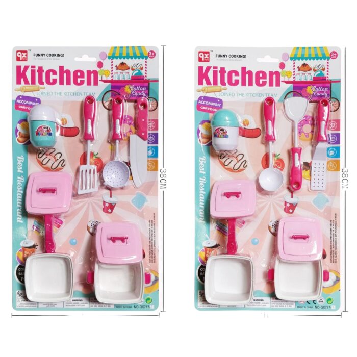 62330169 Set Qx717-3 De Cocina Juguetes Para Ni?as 3+ - Imagen 1