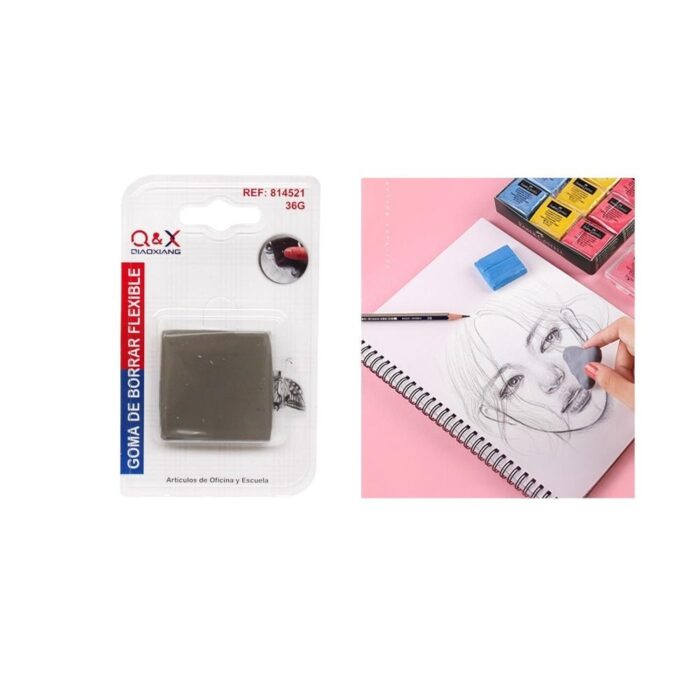 62334420 2804-1 Borrador De Pl¨¢stico De Succi¨®n Total Gris - Imagen 1