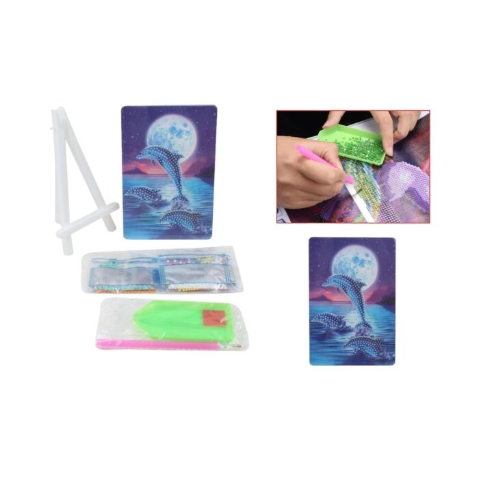 Je20532 Cuadro Diamante Cartón 10*15 Cm - Imagen 1