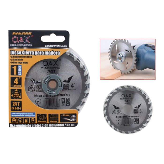 Hoja De Sierra De Aleaci¨®n Para Carpinter¨ªa 105Cm*24T - Imagen 1