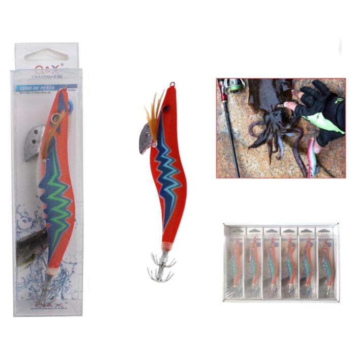 62353214 Gamba De Madera (Rojo Rel¨¢mpago) 3.5G - Imagen 1