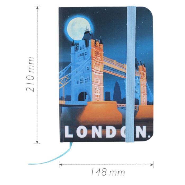 62344970 Cuaderno de Nota 14x21cm Modelo Paris/Roma - Imagen 2