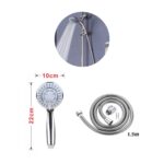 Juego de rociador de ducha con tubería de agua de 1,5 m - Imagen 2