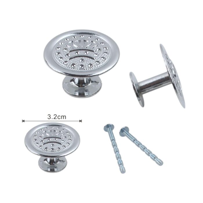 Mango Redondo Plateado - Imagen 2