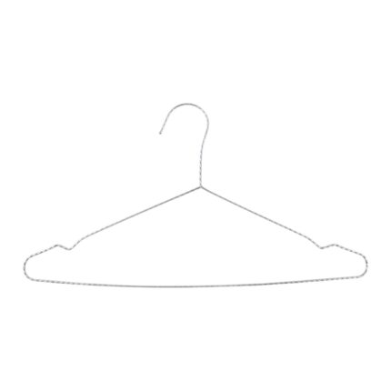 Perchas de alambre trenzado 5 pcs 40 cm
