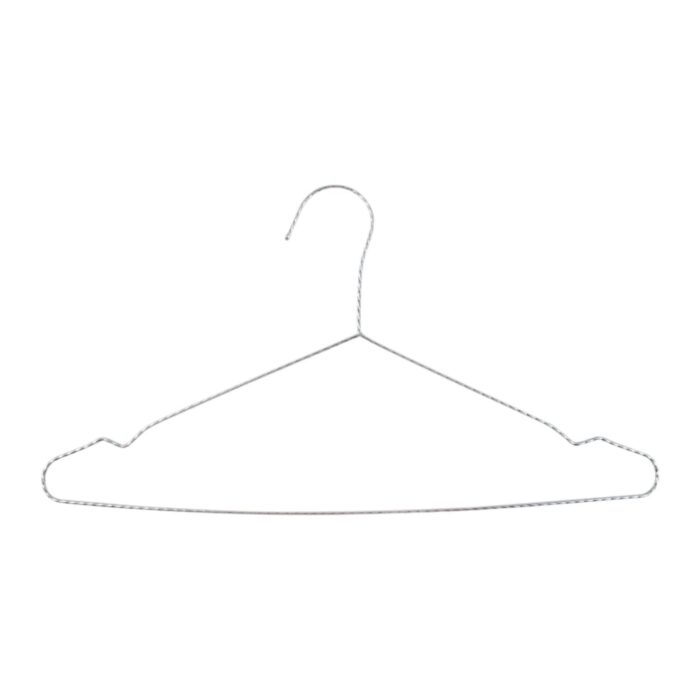 62703248 Perchas de alambre trenzado 5 pcs 40 cm - Imagen 1