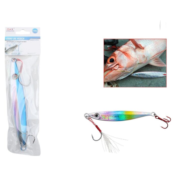 60364611 Pez De Plomo 1011-150G Con Anzuelo De Tres Garras - Imagen 1