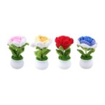 (Flor De Lana) Rosa De Una Sola Cabeza - Imagen 4