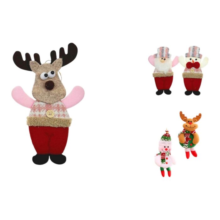 62349680 Jt24-Ww245-246-247 Colgante De Tela 20x7 Cm Para Decorar - Imagen 1