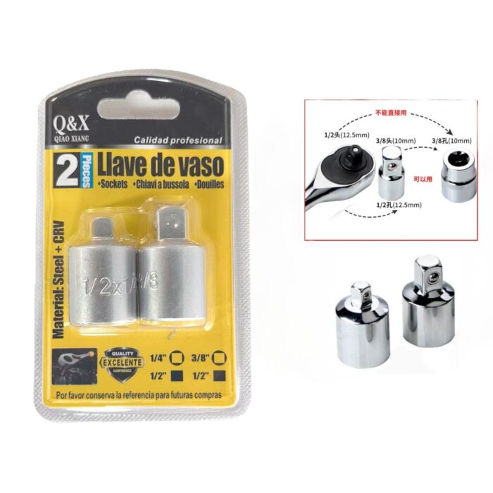 62353771 Especificaciones Del Conector De Conversi¨®n 2Pcs1/2-3/81/2-1/4¡±¡±¡±¡± - Imagen 1