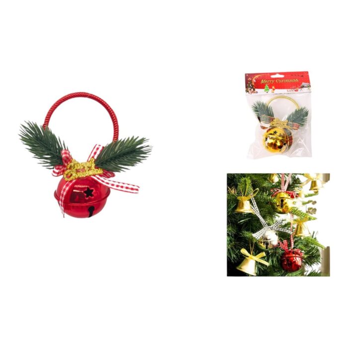 Jt24-Xg185 Colgante De Campana 5,0 Cm Con Palabras En Español - Imagen 1