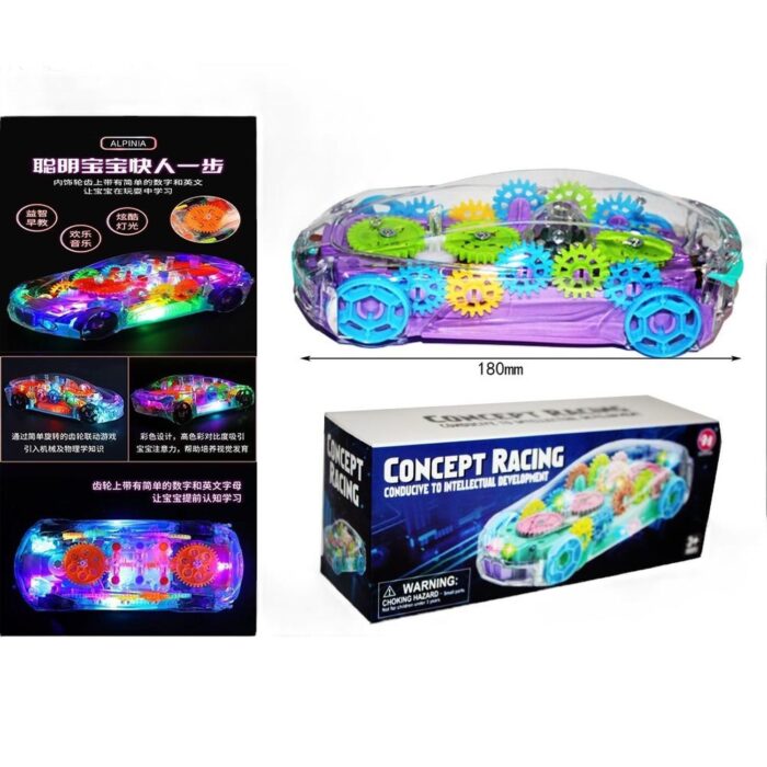 Juguete Auto Electrico Multicolor Con Comanda Niño 3+ - Imagen 1