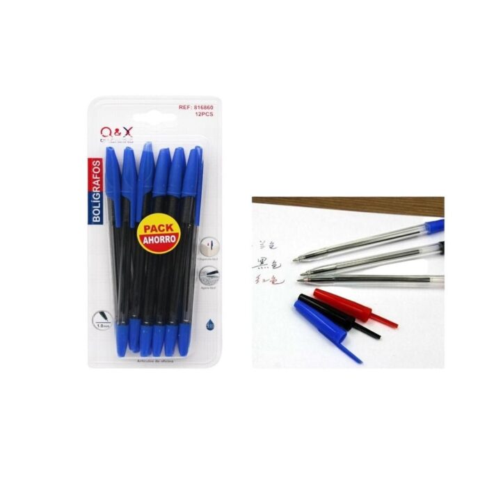 60362420 2788-1 Bol¨ªgrafo Simple De Succi¨®n Total 12 Piezas Azul - Imagen 1