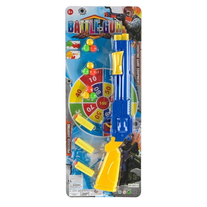 Pistola Larga Con Pelota Pinpon Ni?os 3+ - Imagen 1