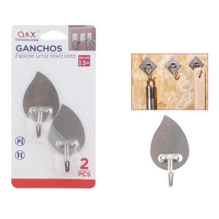 60363552 Gancho De Gota De Agua De Acero Inoxidable Xy-00840-N X2 - Imagen 1