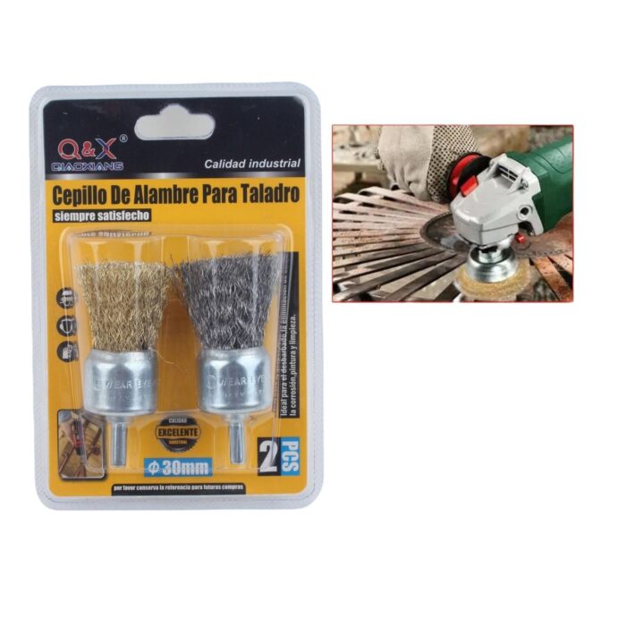 62352403 2 Cepillos De Alambre De 30 Mm. - Imagen 1