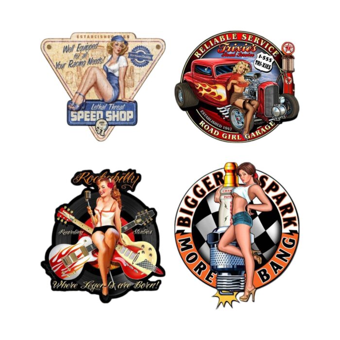 62338687 Cuadro de hojalata con diseño único (mezcla de modelos 95, 96, 97, 118, 251) - Imagen 1