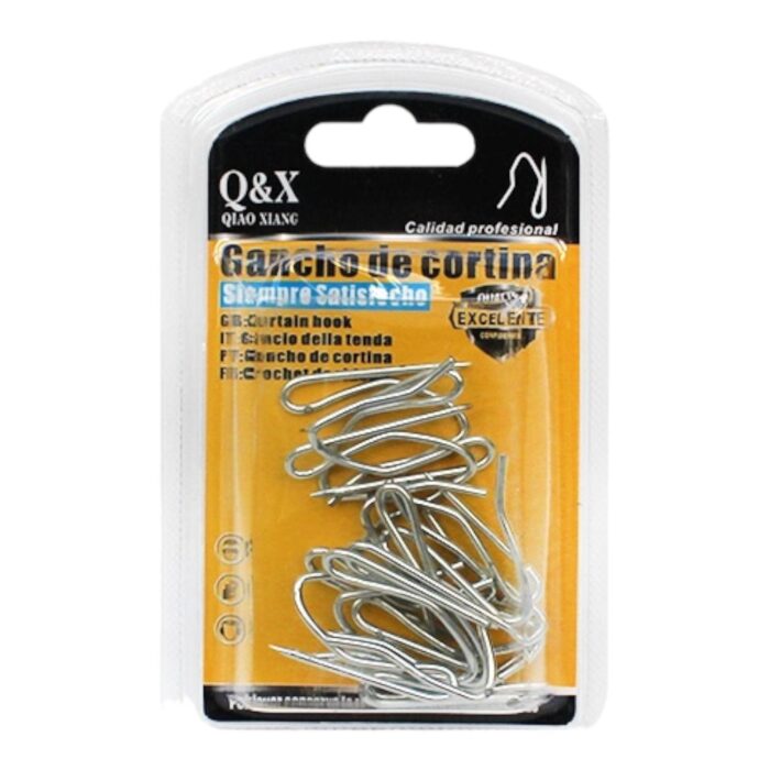 60363543 Ganchos Para Cortinas (Pequeños Ganchos Puntiagudos) - Imagen 1