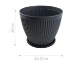 Maceta de plástico 28*23.5 modelo TW-280C - Imagen 2