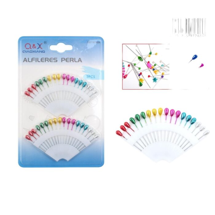 62956064 Aguja En Forma De Sector En Forma De Pera Color 2Pcs - Imagen 1