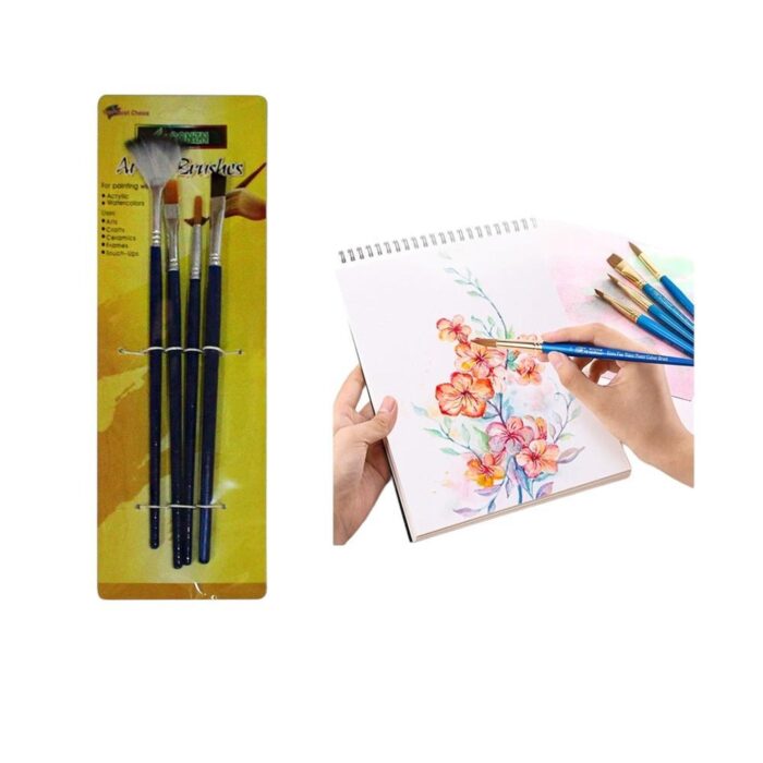 62336241 4 Cepillos Multipunta De Varilla Azul. - Imagen 1