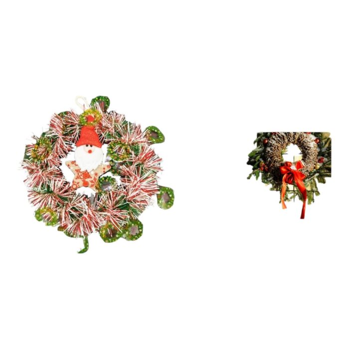 62349495 Jt24-Wsh9221 Guirnalda Decorativa de 23Cm para Fiestas - Imagen 1