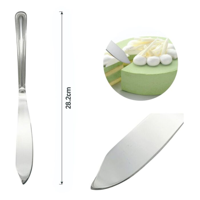 62339216 Cuchillo para pastel con diseno de puntos 1PC - Imagen 2
