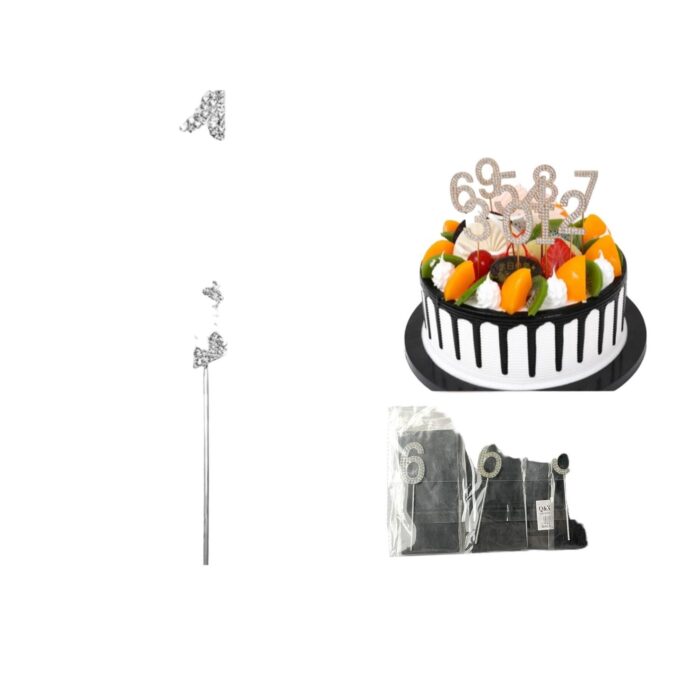 N¨²meros De Cumplea?os Con Diamantes. - Imagen 1