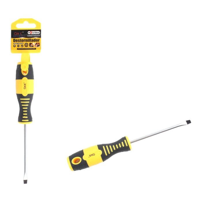 Destornillador Con Mango De Seta (5*100 Caracteres) Magnetizado - Imagen 1