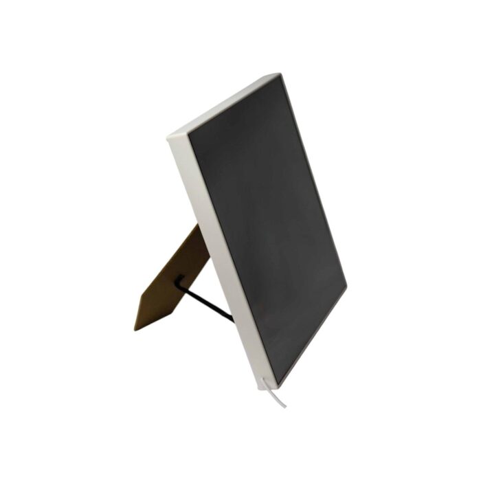 61899204 Marco Plateado Para Fotos Luz Led 20x25cm - Imagen 5