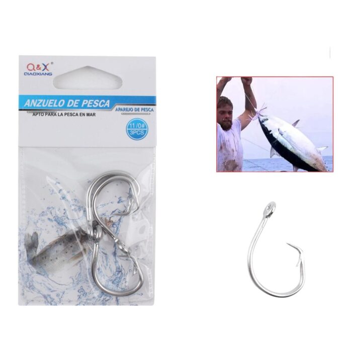 62352857 39960 Gancho 11/0 3 Piezas - Imagen 1