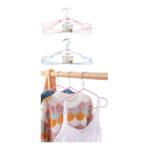 Perchas Con Recubrimiento Plástico Para Tirantes 40G/5 Pcs 40.5X20