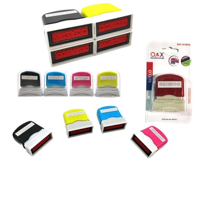 62353569 Sello RECIBIDO de Color ROJO - Imagen 1