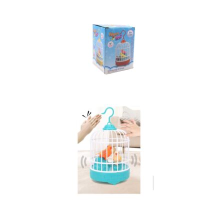 Pajaro con control de sonido multicolor A008