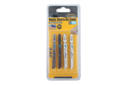Hojas de sierra de calar 4 pcs 75X5,0mm T118B