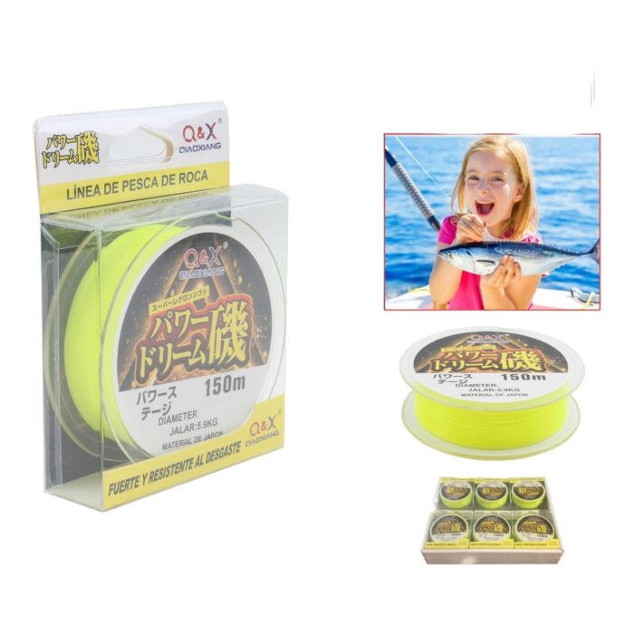 Linea Resistente Al Desgaste De 150 Metros 0.205Mm - Imagen 1