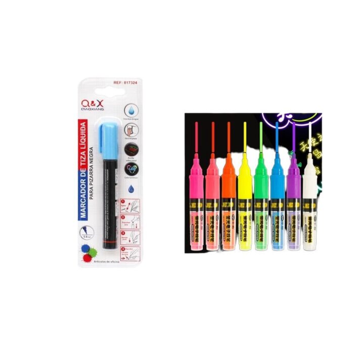 2581-2 Resaltador De Vidrio Totalmente Absorbente Cabeza Redonda De 5 Mm Azul - Imagen 1