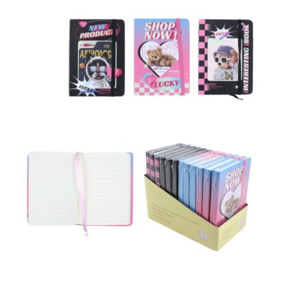 BG11405A5-1-4 - Cuaderno de tapa dura 21 x 14.5 cm