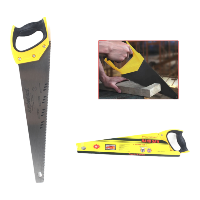 Sierra Con Mango De Pl¨¢stico De 24 Pulgadas. - Imagen 1