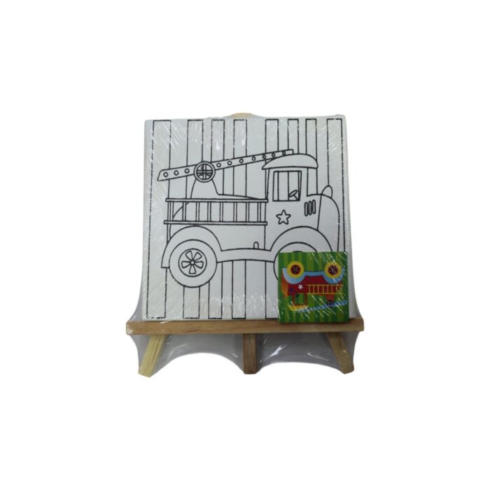 2bc12d86-e090-4474-86ec-728b9f072c13.jpg lienzo con diseño para pintar 15X15Cm + Caballete - Imagen 2