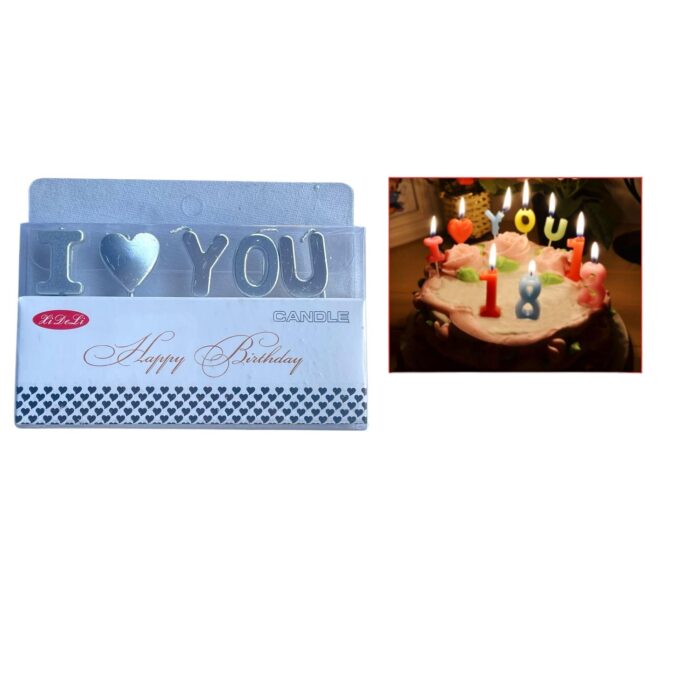 62353974 Vela De Tarjeta De Amor De Cumplea?os - Imagen 1